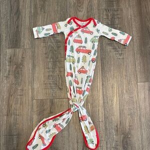 Copper pearl knotted gown Christmas